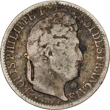 Francia, Louis-Philippe, 50 Centimes, 1847, Paris, MB, Argento, KM:768.1