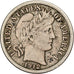 Stati Uniti, Barber Dime, Dime, 1912, U.S. Mint, Denver, MB+, Argento, KM:113