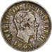 Italia, 50 Centesimi, 1863, Milan, Argento, MB+