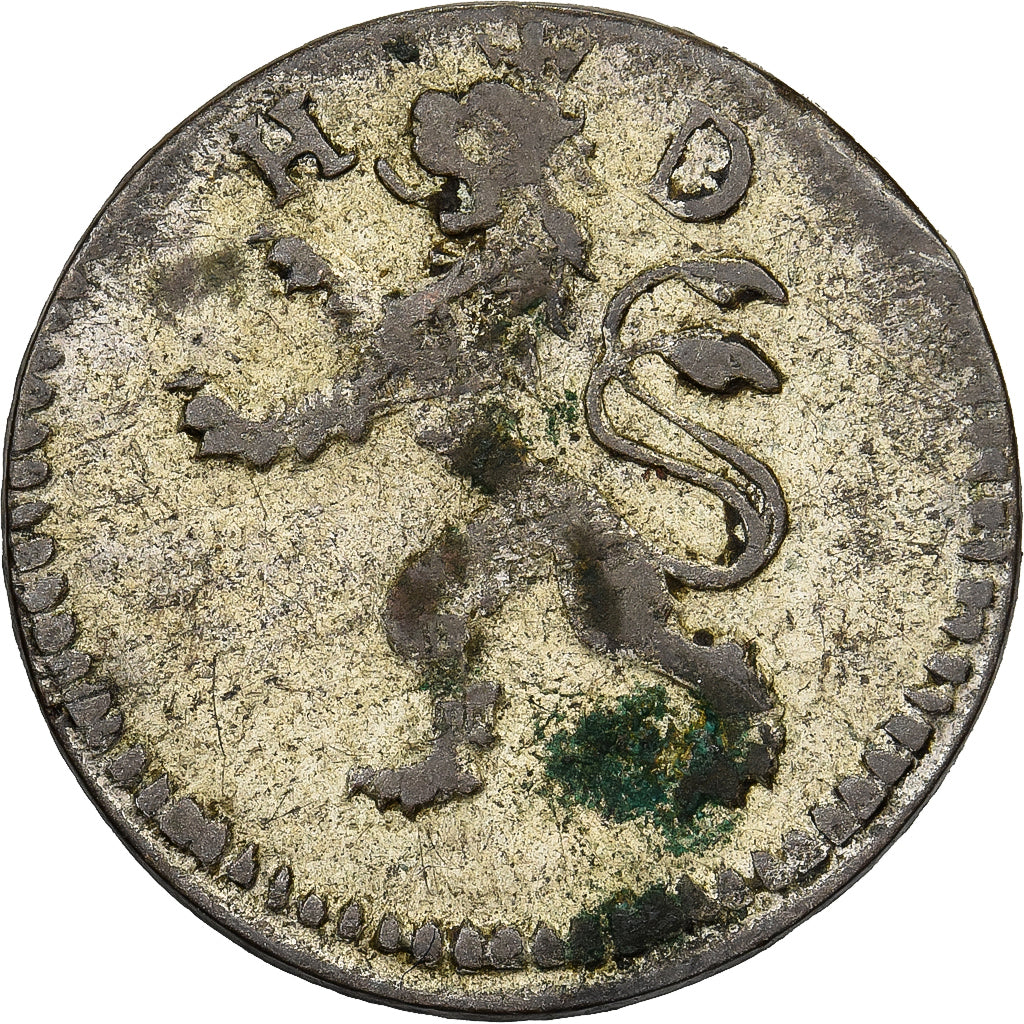 Estados alemanes, HESSE-DARMSTADT, Ludwig X, Kreuzer, 1801, Vellón, BC+, KM:256