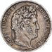 FRANCE, Louis-Philippe, 5 Francs, 1844, Lille, KM #749.13, EF(40-45), Silver,...
