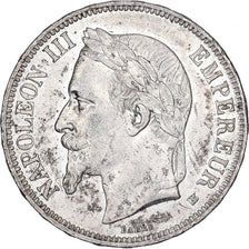 Francia, Napoleon III, 5 Francs, 1869, Strasbourg, Plata, EBC, Gadoury:739
