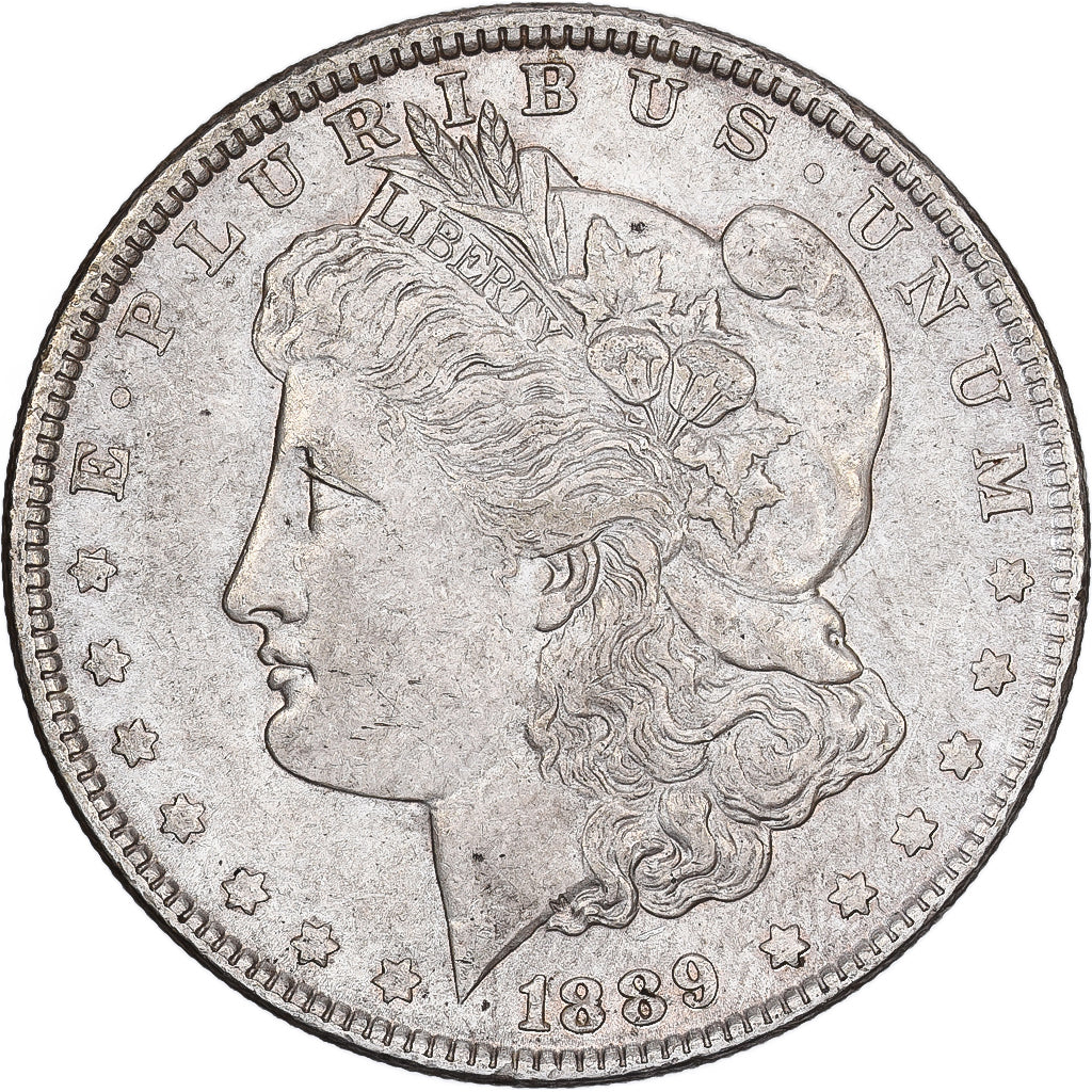 États-Unis, 1 Dollar, 1889, Philadelphie, Argent, TTB, KM:110
