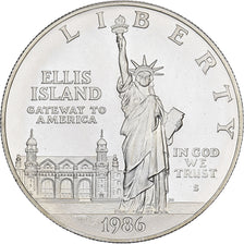 United States, 1 Dollar, 1986, San Francisco, KM #214, MS(65-70), Silver, 38.1,.