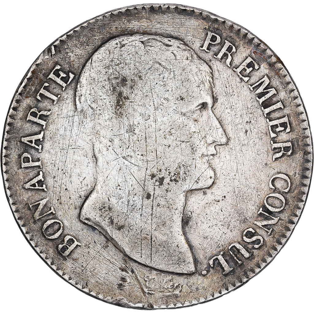 Francja, 5 Francs, An XI, Bayonne, Srebro, F(12-15), KM:650.6