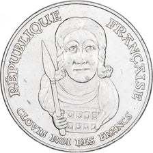 Francia, Clovis, 100 Francs, 1996, SPL-, Argento, KM:1180, Gadoury:953