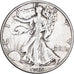 United States, Half Dollar, Walking Liberty, 1945, Philadelphia, Silver