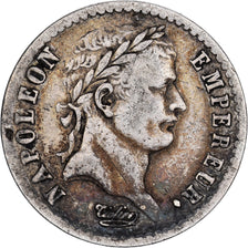 FRANCE, Napoléon I, 1/2 Franc, 1809, Paris, KM #691.1, EF(40-45), Silver, Gadour