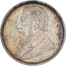 Moneta, Sudafrica, 6 Pence, 1896, BB, Argento, KM:4