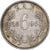 Coin, South Africa, 6 Pence, 1896, EF(40-45), Silver, KM:4
