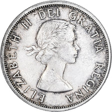 Canada, Elizabeth II, Dollar, 1958, Royal Canadian Mint, Argento, BB, KM:55
