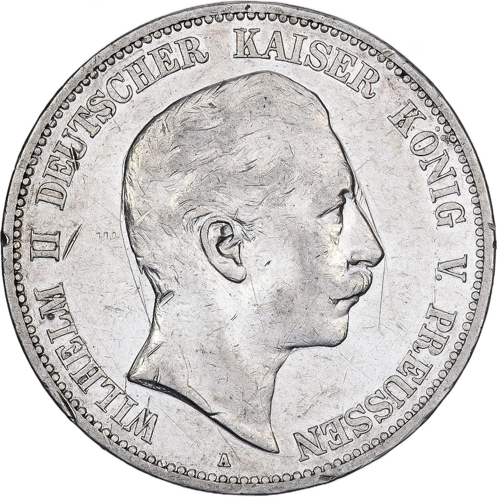 German States, 5 Mark, 1903, Berlin, KM #523, EF(40-45), Silver, 38, 27.71
