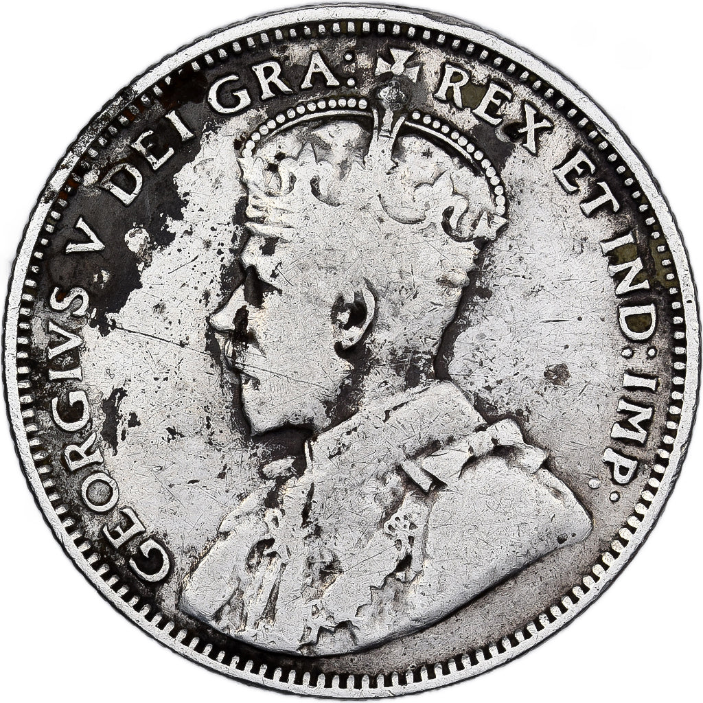 Münze, NEWFOUNDLAND, 20 Cents, 1912, Royal Canadian Mint, Ottawa, S+, Silber