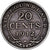 Coin, NEWFOUNDLAND, 20 Cents, 1912, Royal Canadian Mint, Ottawa, VF(30-35)