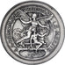 Francia, medalla, La Renomée proclame le Mérite, 1896, Plata, EBC