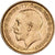 Australia, George V, 1/2 Sovereign, 1915, British Royal Mint, Gold, AU(55-58)