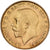 South Africa, George V, 1/2 Sovereign, 1925, Pretoria, Gold, AU(50-53), KM:20