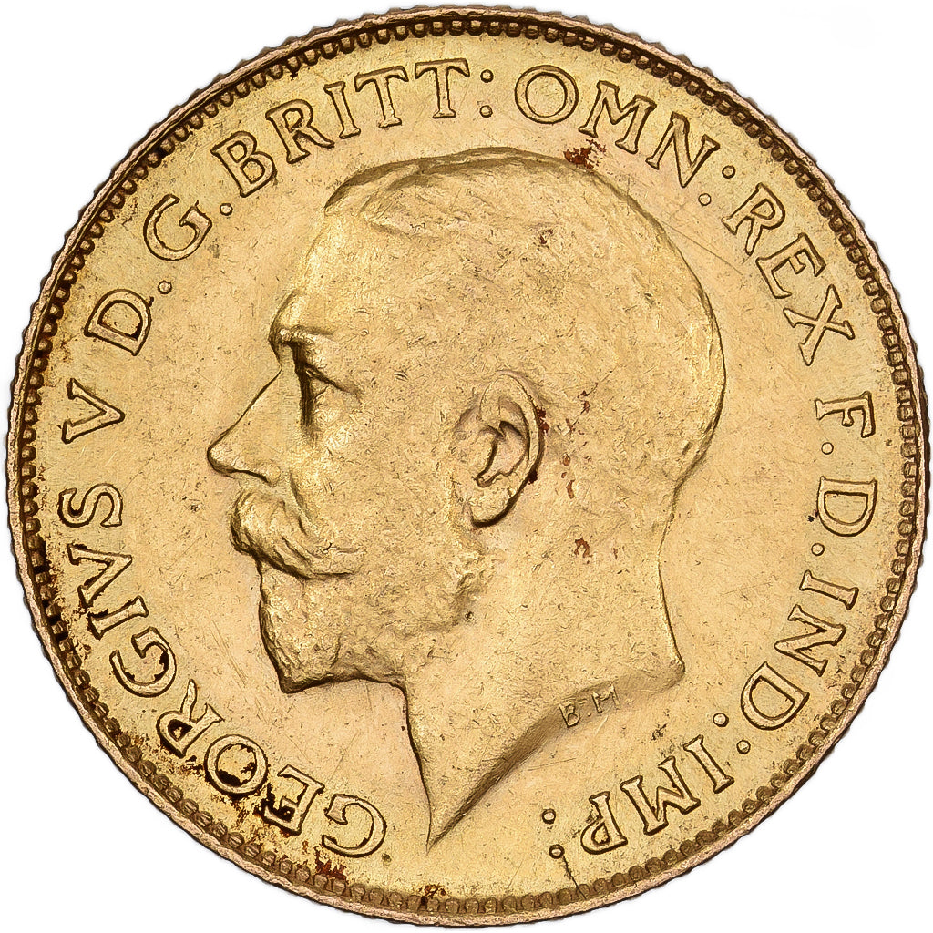 SOUTH AFRICA, 1/2 Sovereign, 1926, Pretoria, KM #20, AU(55-58), Gold, 3.97