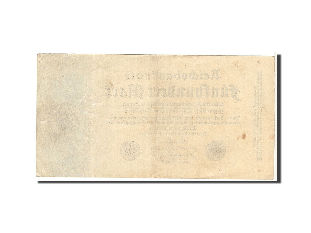Banconote, Germania, 500 Mark, 1922, KM:74b, BB