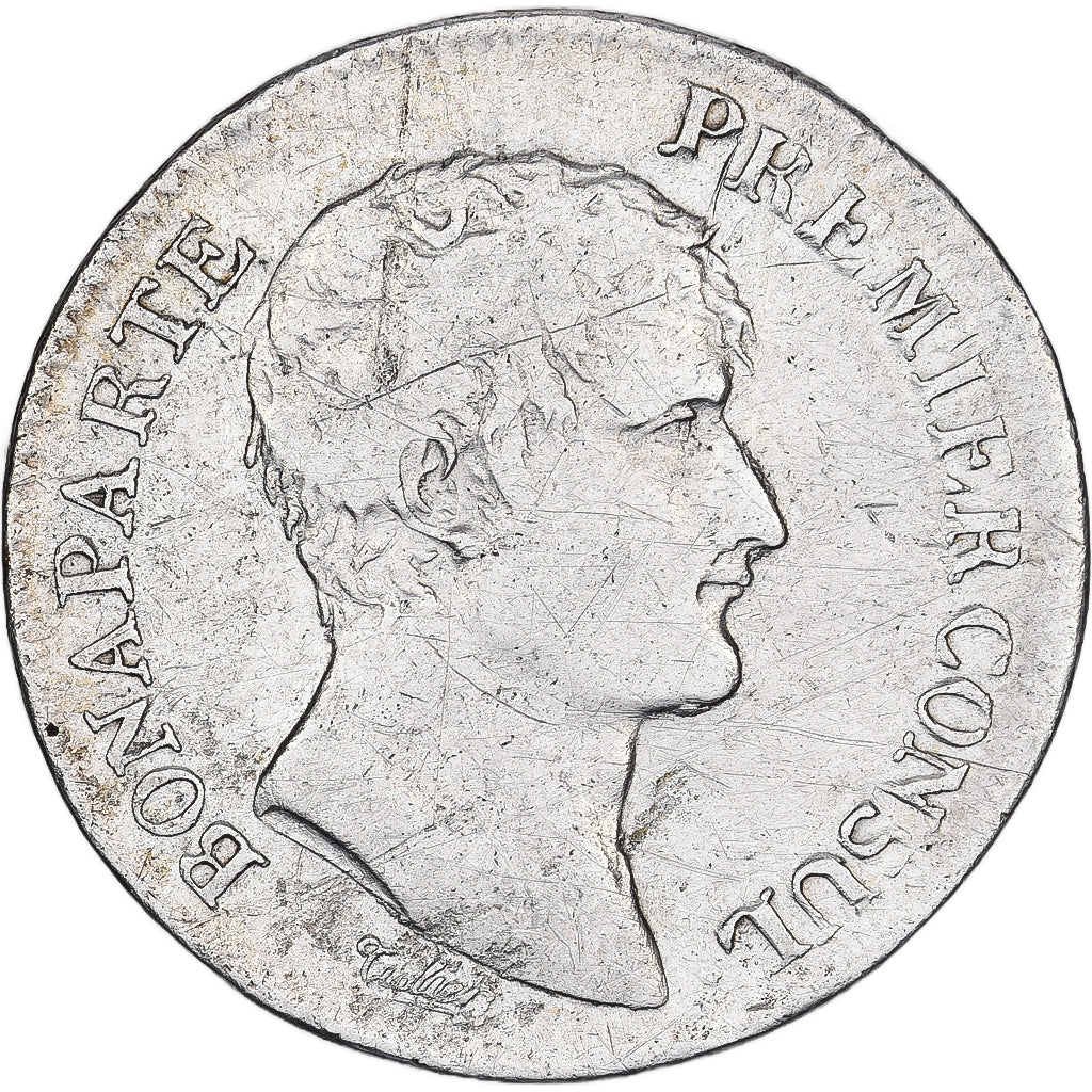 Coin, France, Napoléon I, Franc, An 12, Paris, VF(30-35), Silver, KM:649.1