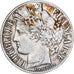 France, Cérès, Franc, 1895, Paris, VF(30-35), Silver, KM:822.1, Gadoury:465a
