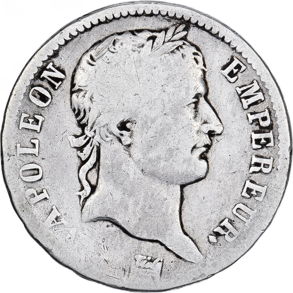 Münze, Frankreich, Napoleon I, Franc, 1811, Paris, S, Silber, KM:692.1