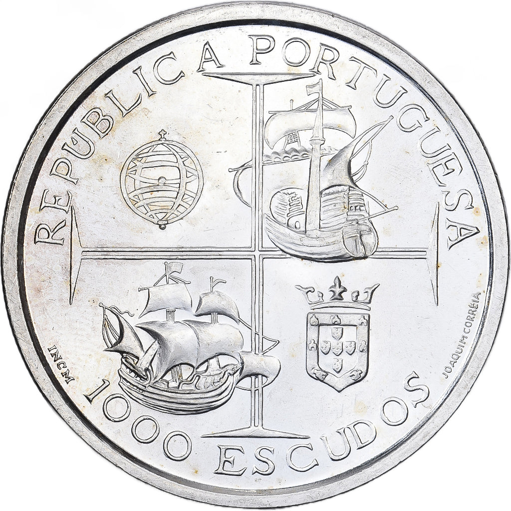 Monnaie, Portugal, 1000 Escudos, 1998, SPL, Argent, KM:713