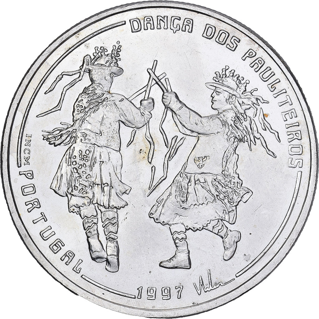 Moneta, Portogallo, 1000 Escudos, 1997, SPL, Argento, KM:704
