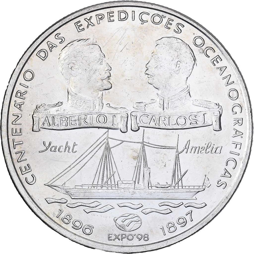 Portugal, 1000 Escudos, 1997, Lisbonne, Argent, SUP, KM:695