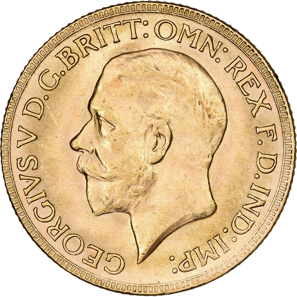 Australia, George V, Sovereign, 1931, Royal Australian Mint, Perth, Gold