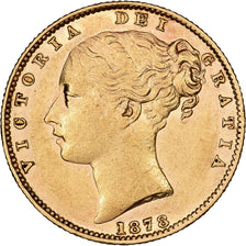 Australia, Souverain, 1878, Sydney, KM #6, AU(55-58), Gold, 7.98