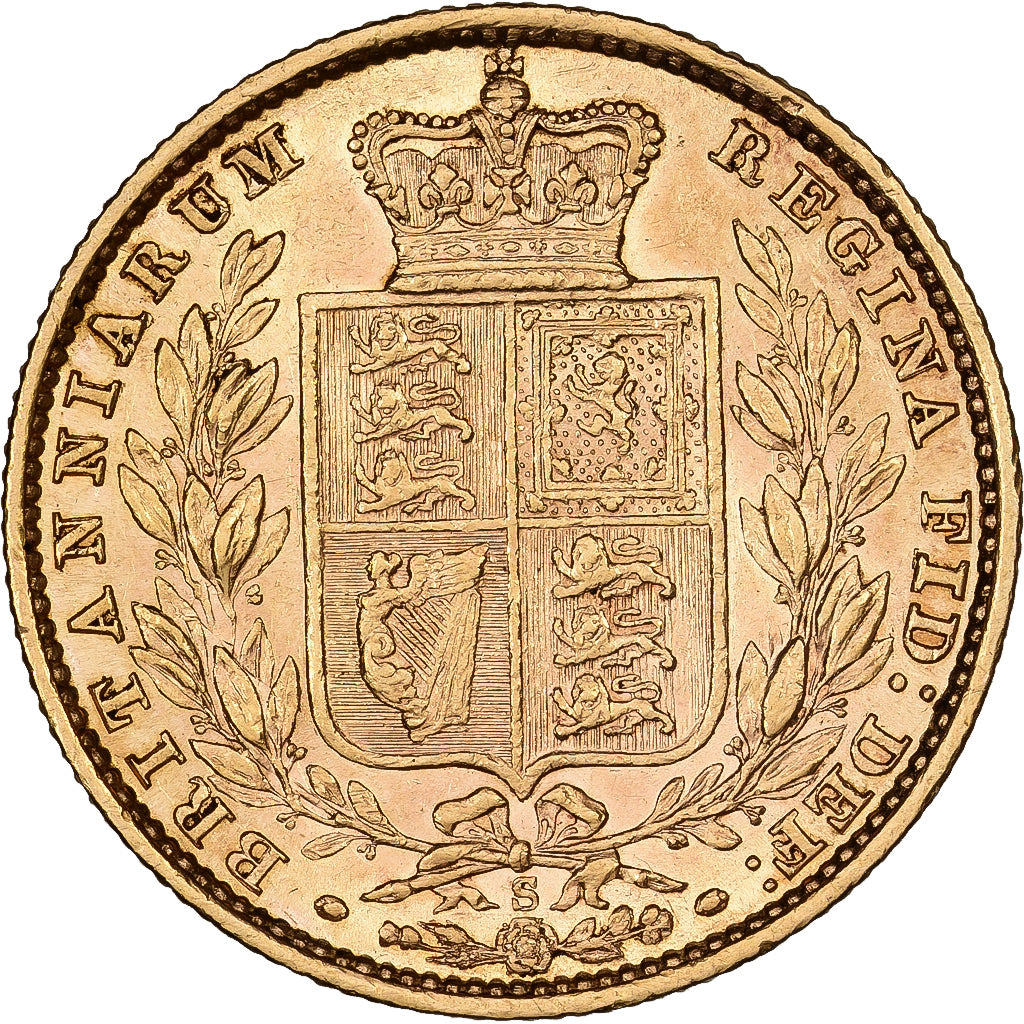 Australia, Souverain, 1878, Sydney, KM #6, AU(55-58), Gold, 7.98