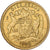 Coin, Chile, 10 Pesos, 1896, Santiago, EF(40-45), Gold, KM:157