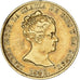 Spagna, Isabel II, 80 Reales, 1844, Barcelone, Oro, BB, KM:578.1