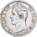 Francia, Charles X, 5 Francs, 1830, Lille, BC+, Plata, KM:728.13, Gadoury:644