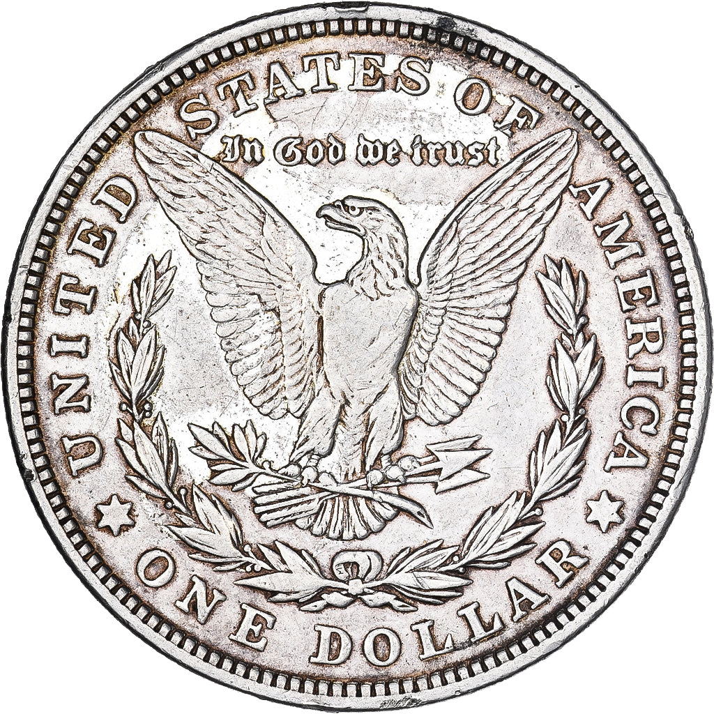 Stati Uniti, Dollar, Morgan Dollar, 1921, Philadelphia, Argento, BB, KM:110