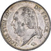 Francja, Louis XVIII, 5 Francs, 1823, Paris, Srebro, EF(40-45), Gadoury:614