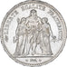 França, 5 Francs, Hercule, 1877, Paris, Prata, AU(50-53), KM:820.1