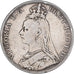 Gran Bretagna, Victoria, 1 couronne, effigie du jubilé, 1889, Argento, MB+