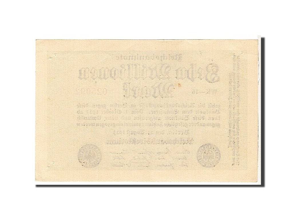 Banknote, Germany, 1 Million Mark, 1923, KM:102a, AU(55-58)