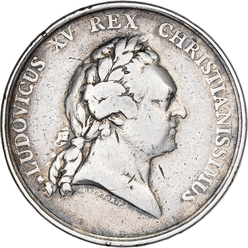 Frankreich, Medaille, Louis XV, Mariage du Dauphin Louis & Marie-Antoinette