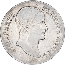Moneta, Francia, Napoleon I, 5 Francs, An XI, Paris, B+, Argento, Gadoury:577