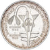 West African States, 5000 Francs, 1982, Silver, MS(60-62), KM:11