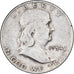 Stati Uniti, Half Dollar, Franklin Half Dollar, 1954, U.S. Mint, Argento, MB+
