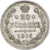 Rusia, Nicholas II, 20 Kopeks, 1916, Plata, MBC, KM:22a.2