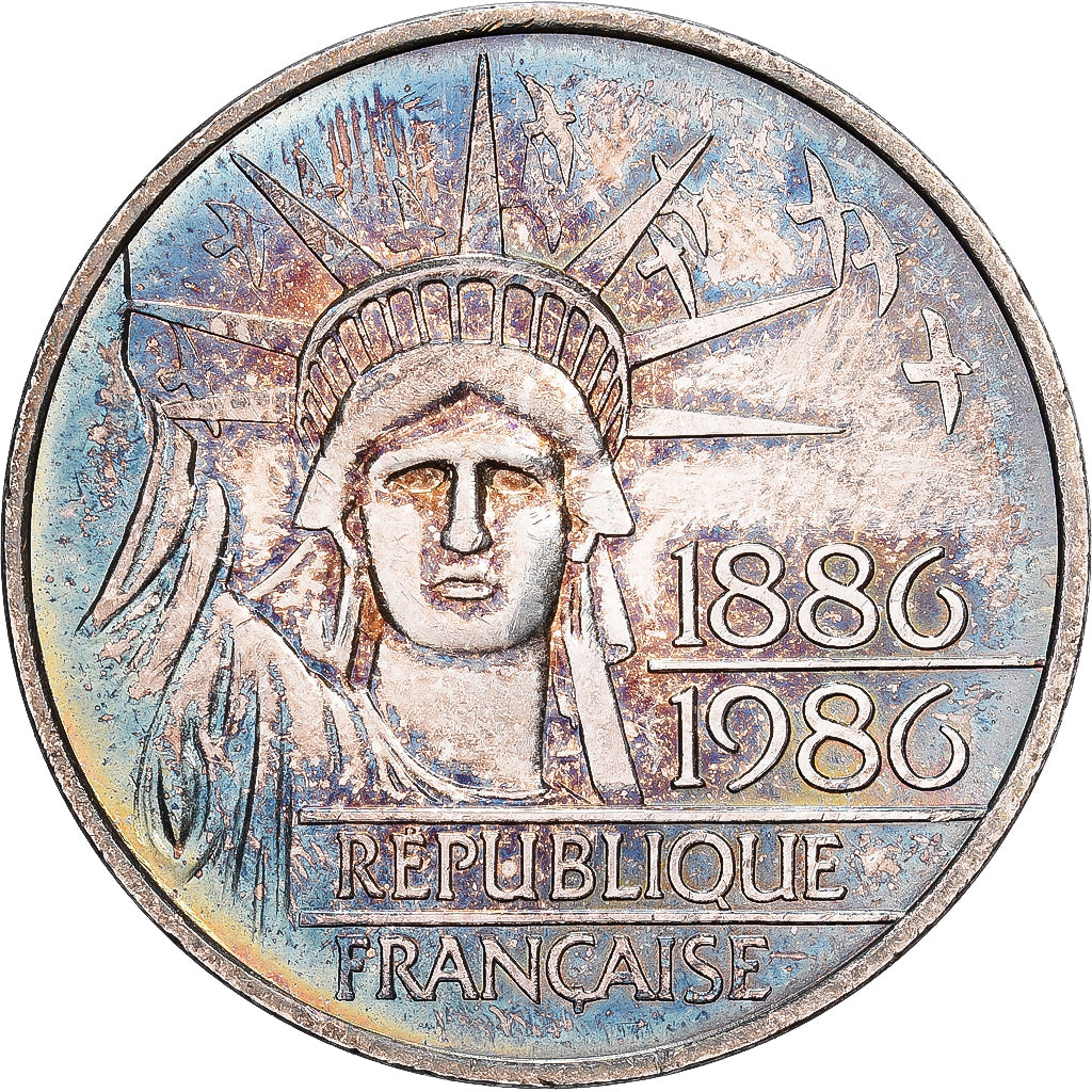Francia, 100 Francs, 1986, SPL-, Argento, KM:P972, Gadoury:901p