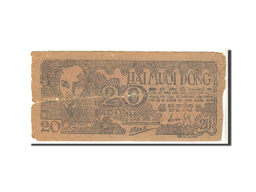 Banknote, Viet Nam, 20 Dông, 1948, VG(8-10)