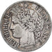 France, Cérès, 2 Francs, 1887, Paris, VF(30-35), Silver, KM:817.1
