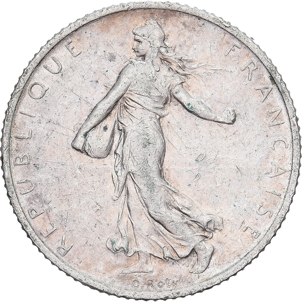 Moeda, França, Semeuse, Franc, 1899, Paris, EF(40-45), Prata, KM:844.1