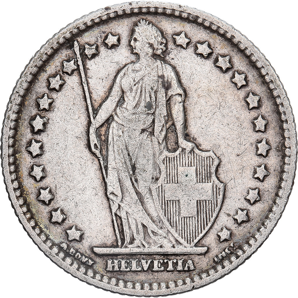 Moneta, Svizzera, Franc, 1903, Bern, BB, Argento, KM:24